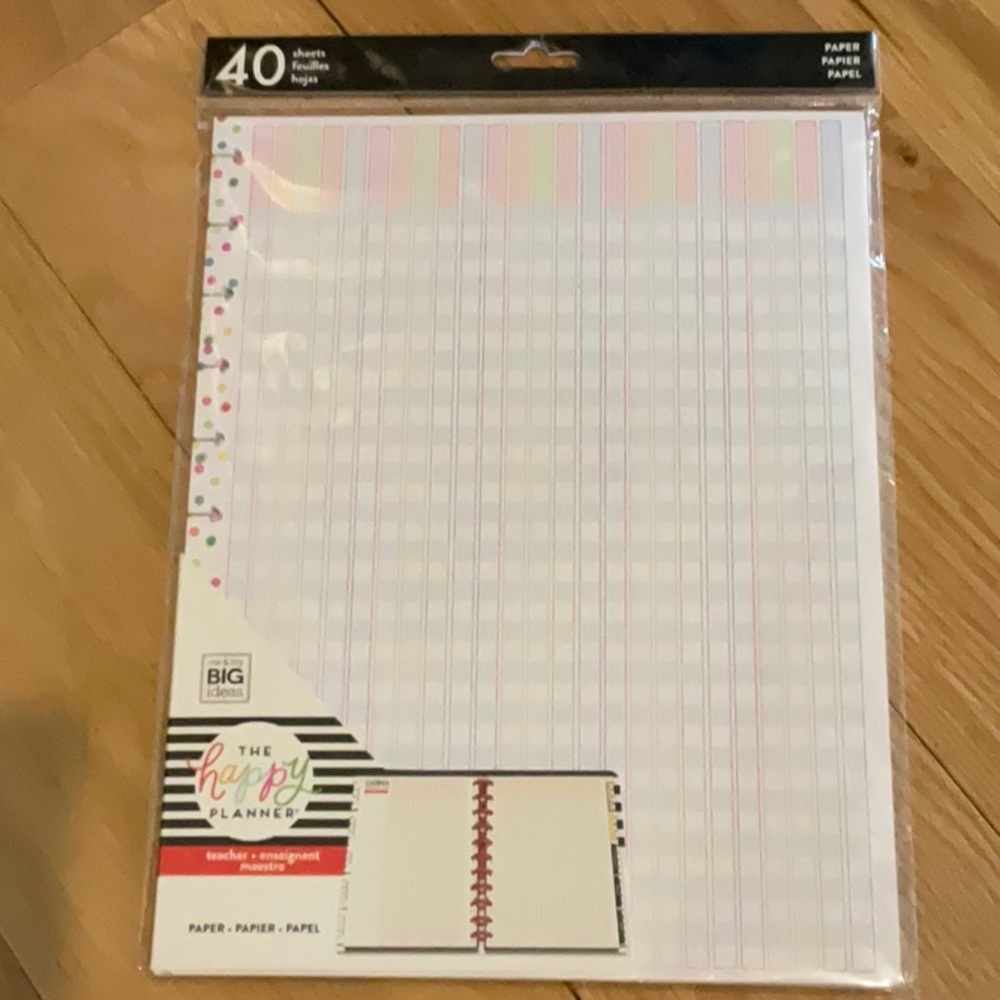 The Happy Planner Sheets